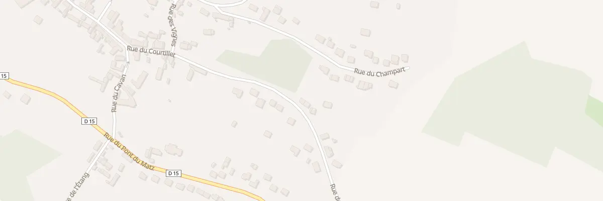 Plan du 19 Rue du Courtillet à Machemont
