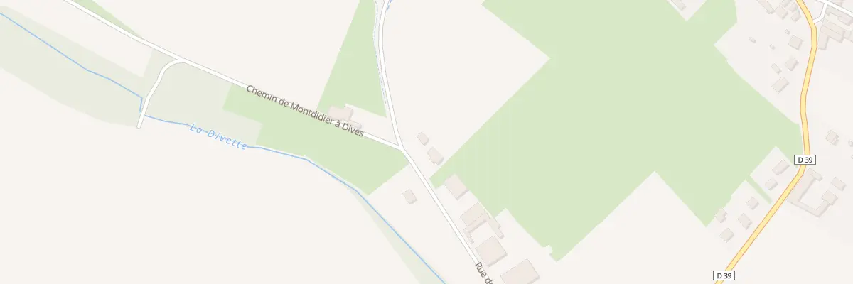Plan du 5B Rue de Malcampé à Dives