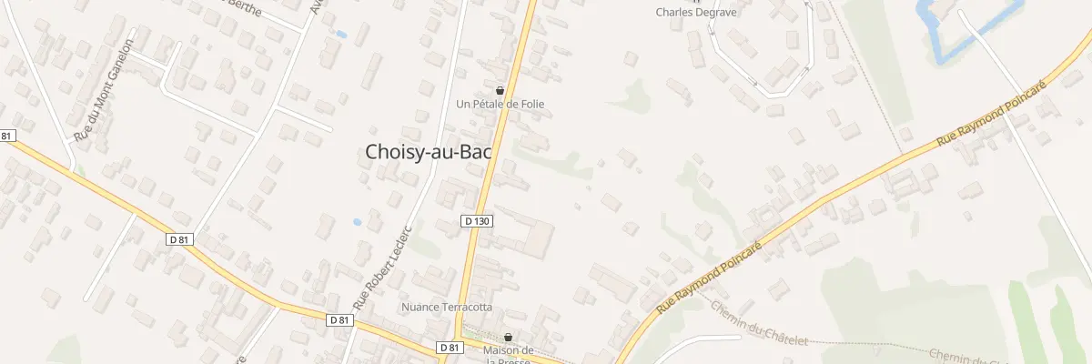 Plan du 158 Rue Georges Clémenceau à Choisy-au-Bac