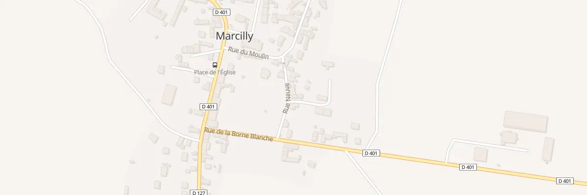 Plan du 7 Rue Neuve à Marcilly