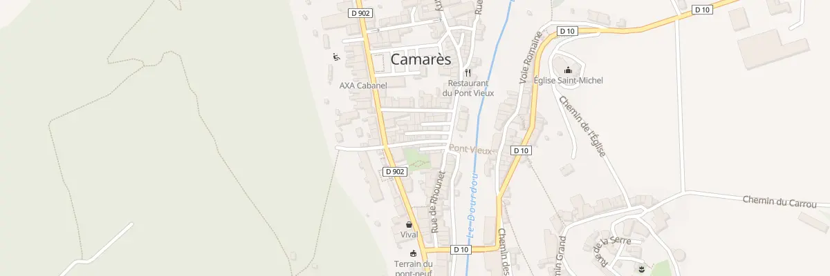 Plan du 5 Imp du Carrat à Camarès