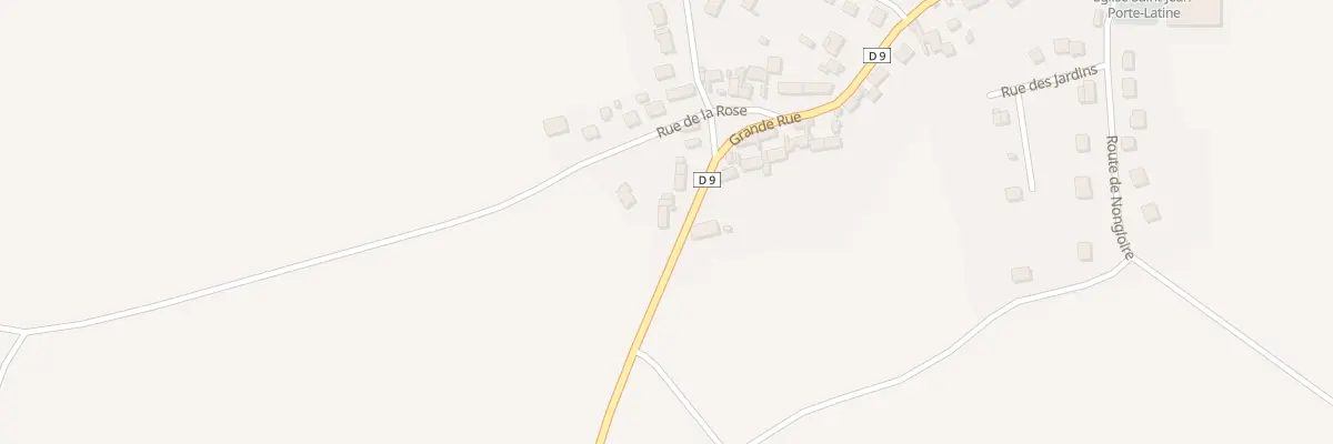 Plan du 1 Gr Grande Rue à Douy-la-Ramée