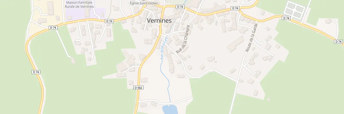Plan du 5061 Bourg de Vernines à Vernines