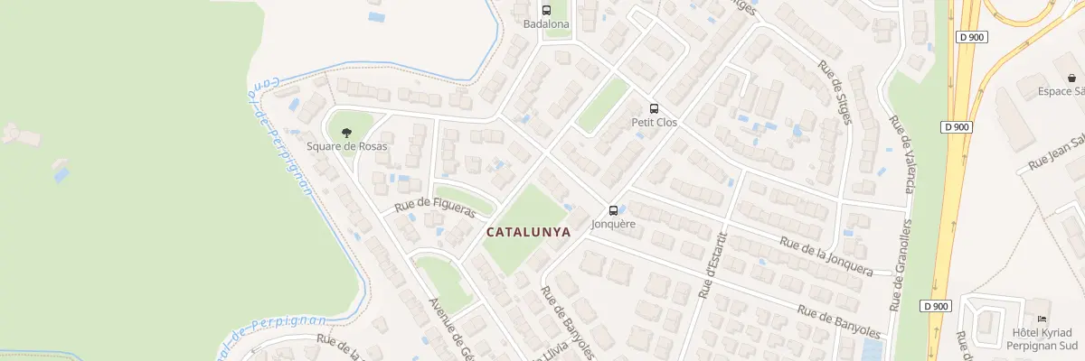 Plan du 8 Rue de Tossa à Perpignan