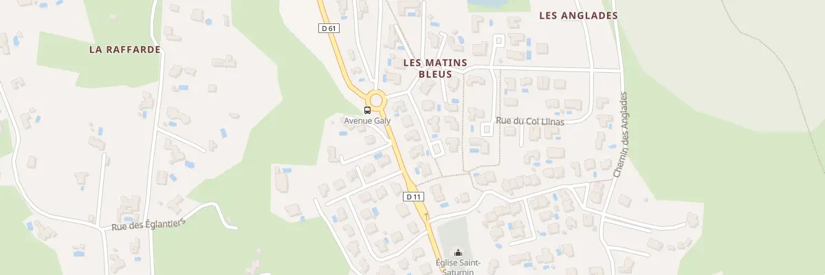 Plan du 3 Lot des Matins Bleus à Montesquieu-des-Albères