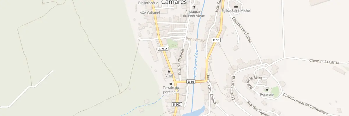Plan du 3 Rue Rhounet à Camarès