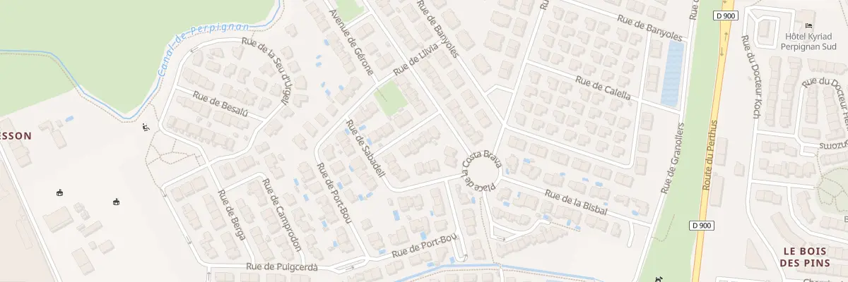 Plan du 5 Rue de Ripoll à Perpignan