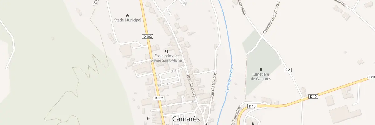 Plan du 48 Rue du Barry à Camarès
