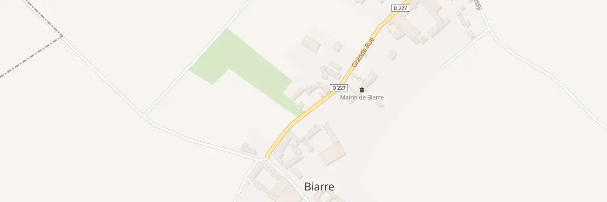 Plan du 18 Gr Grande Rue à Biarre