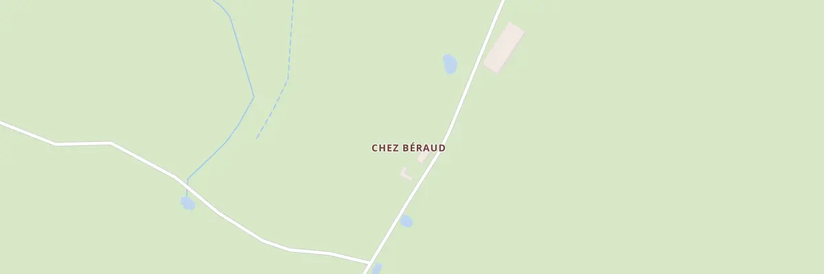 Plan du 5136 Chez Beraud à Couleuvre