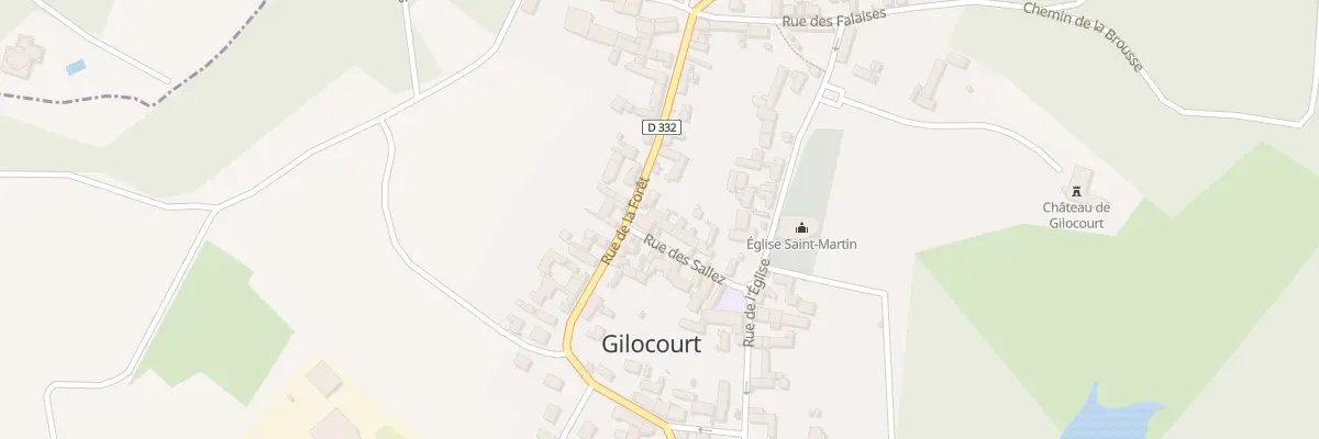 Plan du 19 Rue des Sallez à Gilocourt