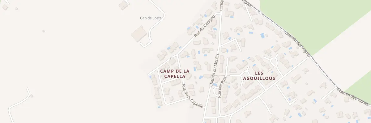 Plan du 16 Rue de la Capeille à Montesquieu-des-Albères