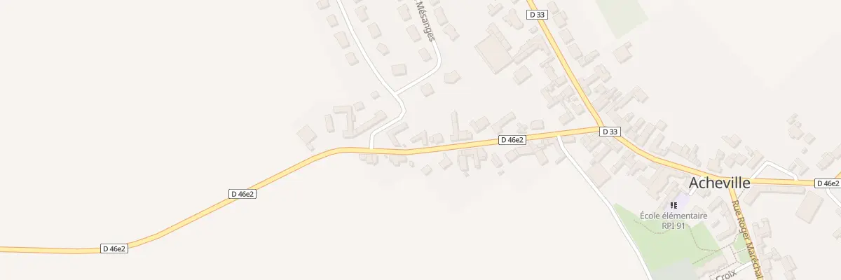 Plan du 12 Rue de la Libération à Acheville