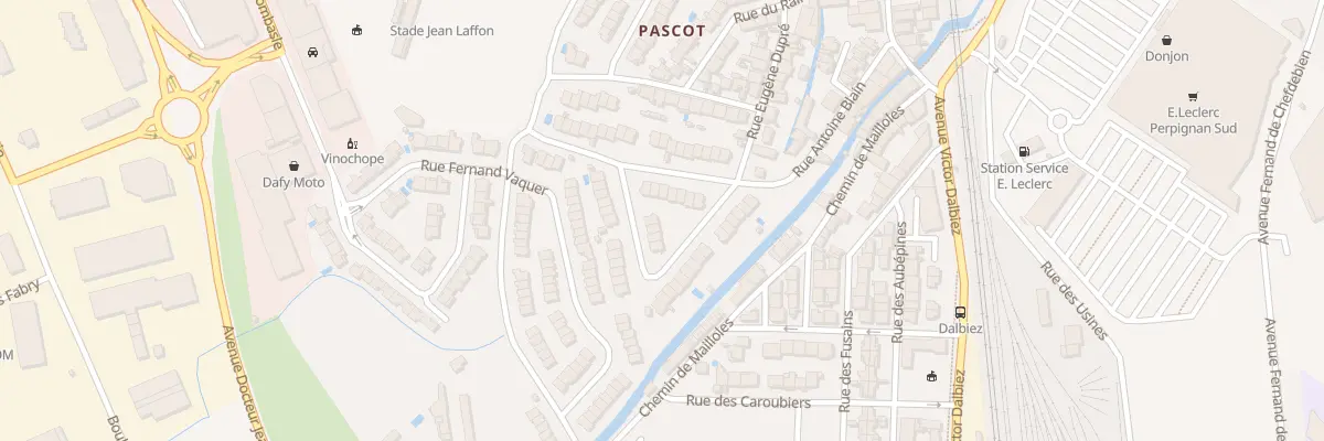 Plan du 17 Rue Antoine Blain à Perpignan