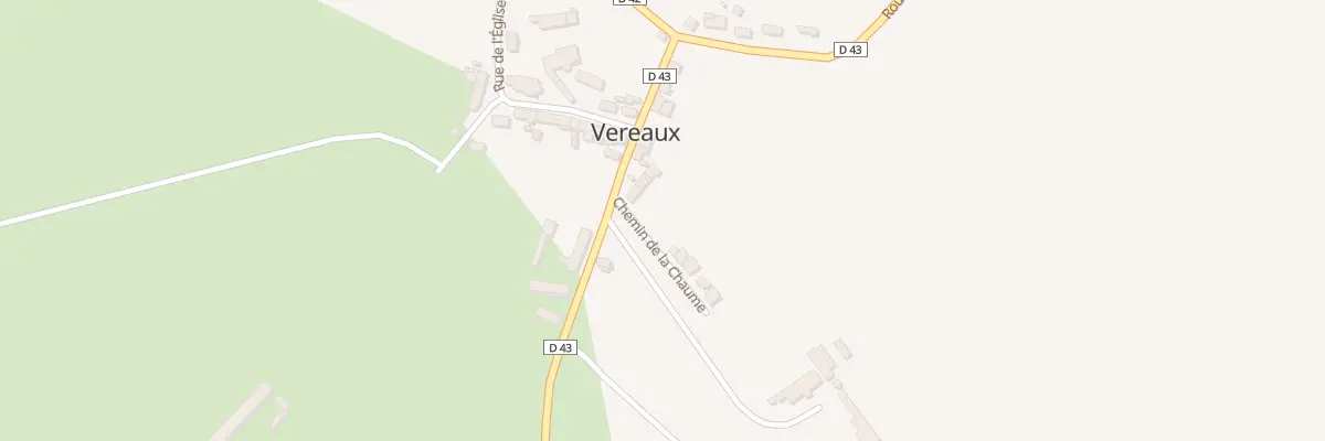 Plan du 7 Rte de Sancoins à Vereaux