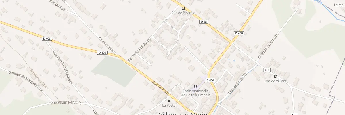 Plan du 6 Pl des Peintres à Villiers-sur-Morin