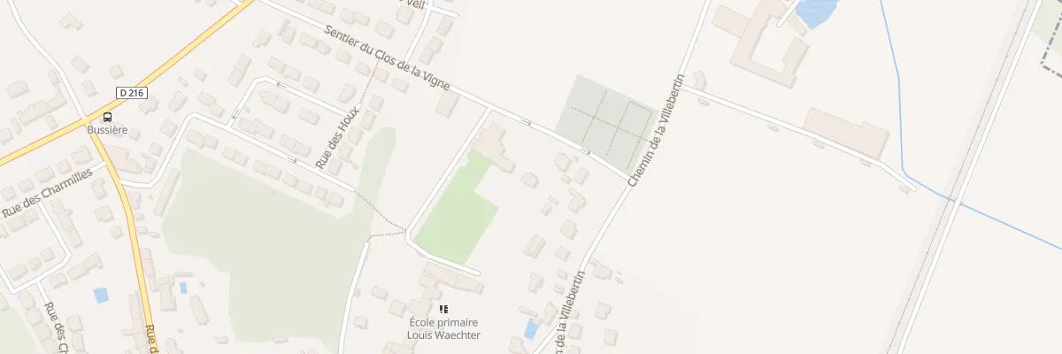 Plan du 47 Sen du Clos de la Vigne à La Houssaye-en-Brie