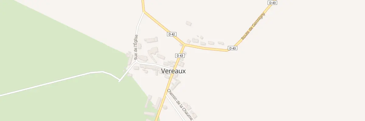 Plan du 4 Rte de Germigny à Vereaux