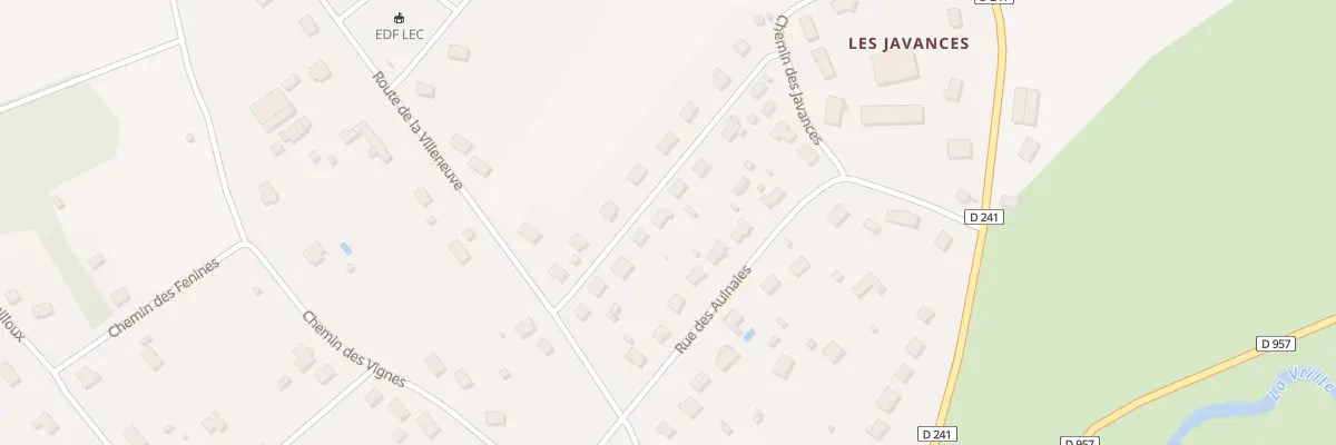 Plan du 10 Rue des Javances à Neuvy-sur-Loire