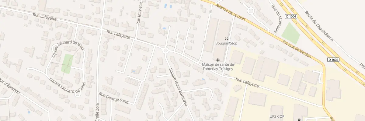 Plan du 48 Rue Lafayette à Fontenay-Trésigny