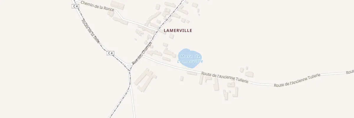 Plan du 18 Rte de l’Ancienne Tuilerie à Pers-en-Gâtinais
