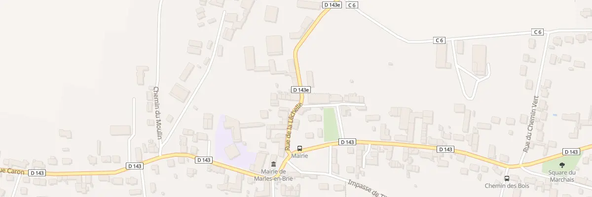 Plan du 25 Rue de la Léchelle à Marles-en-Brie
