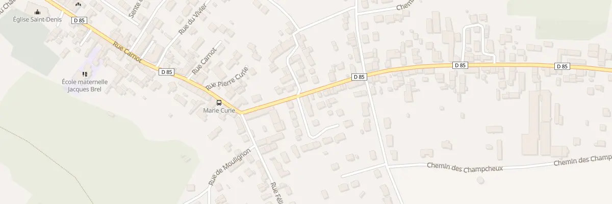 Plan du 10 Rue de Coulommes à Quincy-Voisins