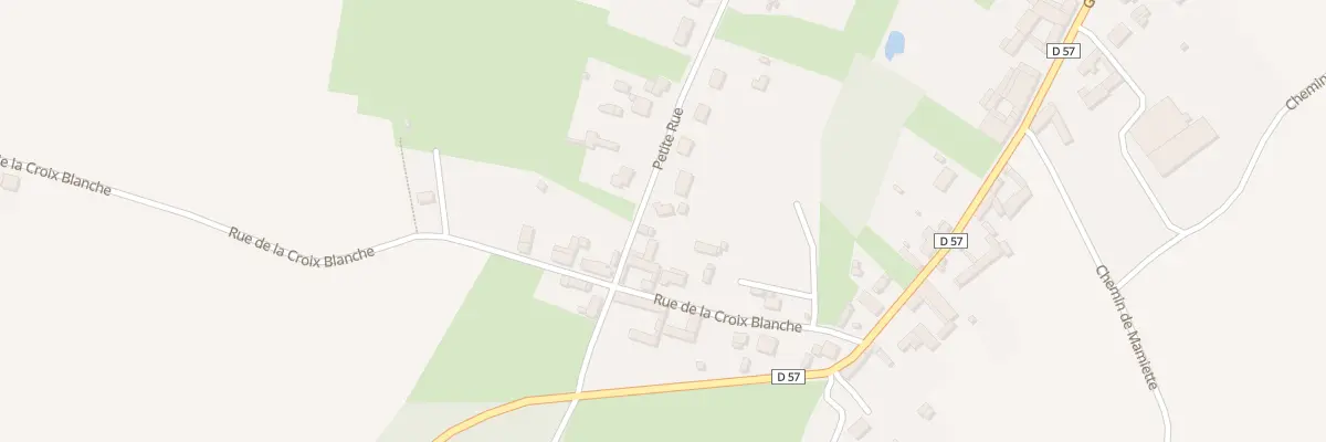 Plan du 123 Ptr Petite Rue à Thiescourt