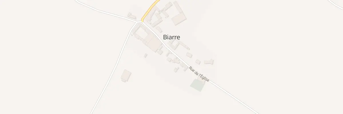 Plan du 6 Rue de l’Eglise à Biarre