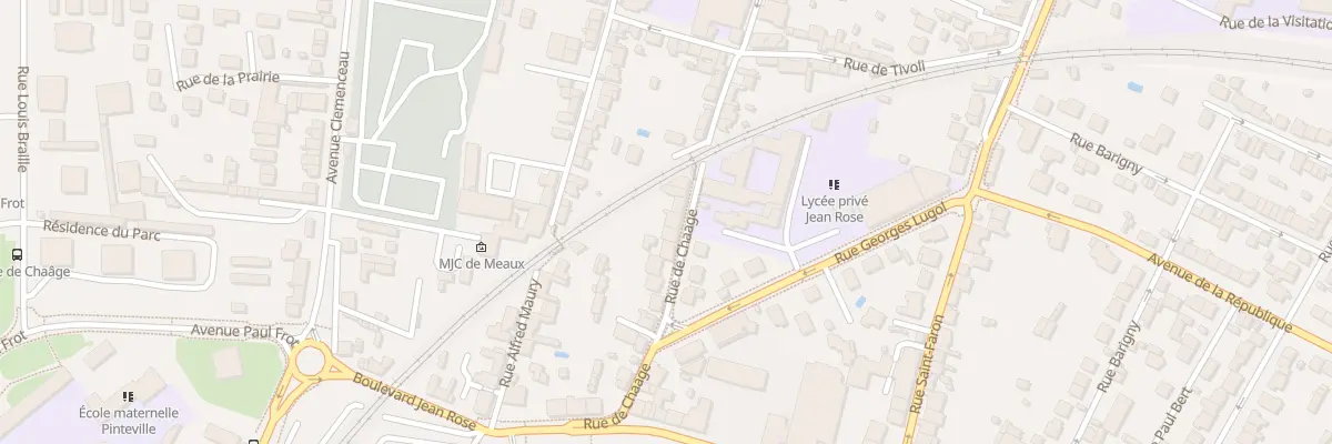 Plan du 17 Rue de Chaage à Meaux