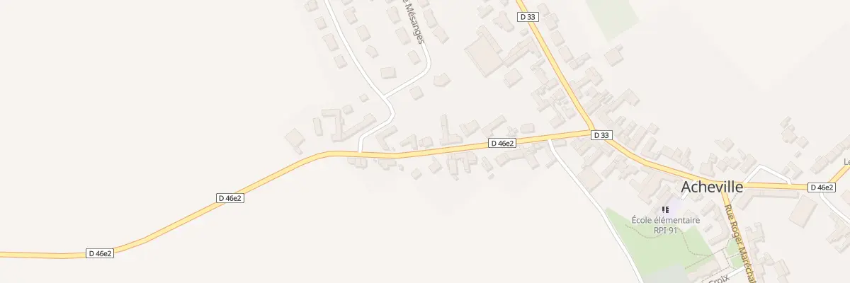 Plan du 10B Rue de la Libération à Acheville