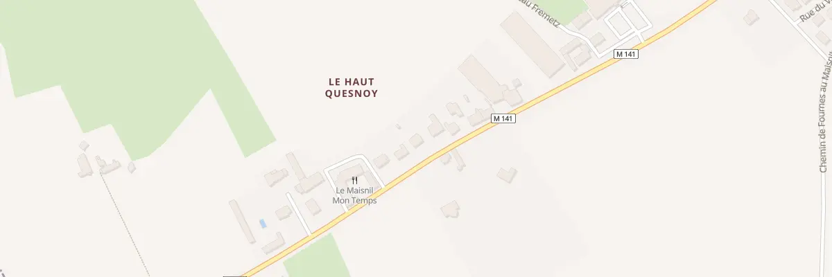 Plan du 42 Rue du Haut Quesnoy au Maisnil