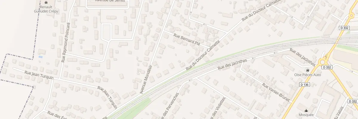 Plan du 24 Rue du Dr Calmette à Crépy-en-Valois
