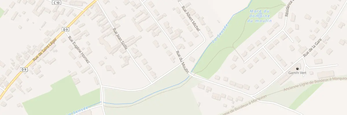 Plan du 24 Rue du Moulin à Croisilles