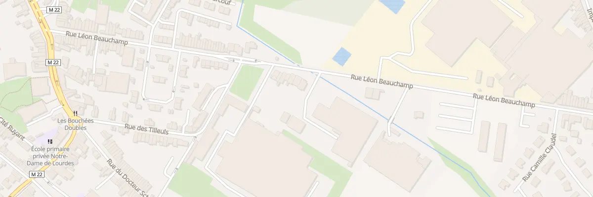 Plan du 141 Rue Léon Beauchamp à La Chapelle-d’Armentières