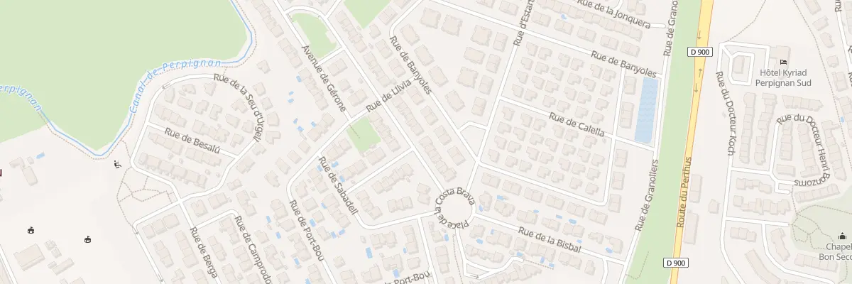 Plan du 39 Rue de Benidorm à Perpignan