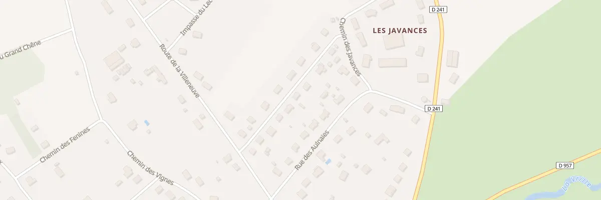 Plan du 165 Rue des Javances à Neuvy-sur-Loire
