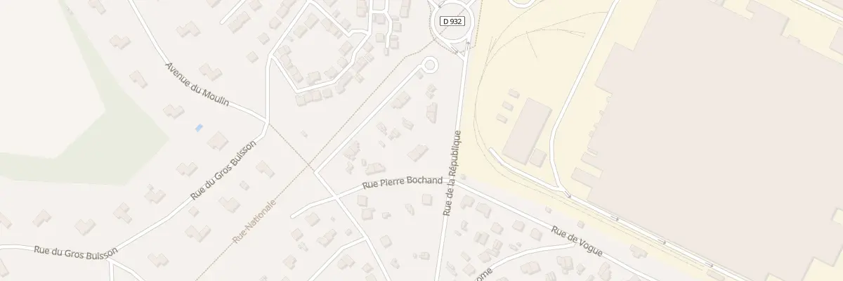 Plan du 105 Rue de la République à Thourotte
