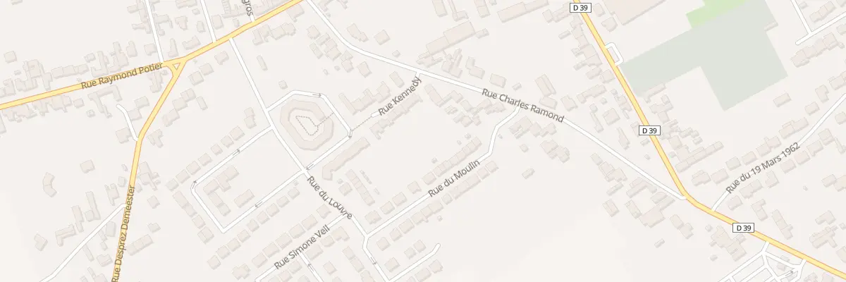 Plan du 23 Rue Charles Ramond à Annay
