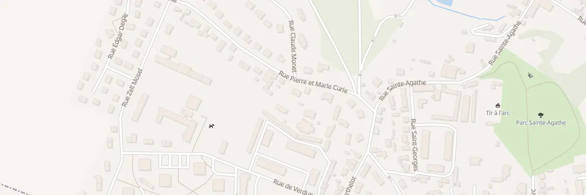 Plan du 11 Rue Pierre Marie Curie à Crépy-en-Valois