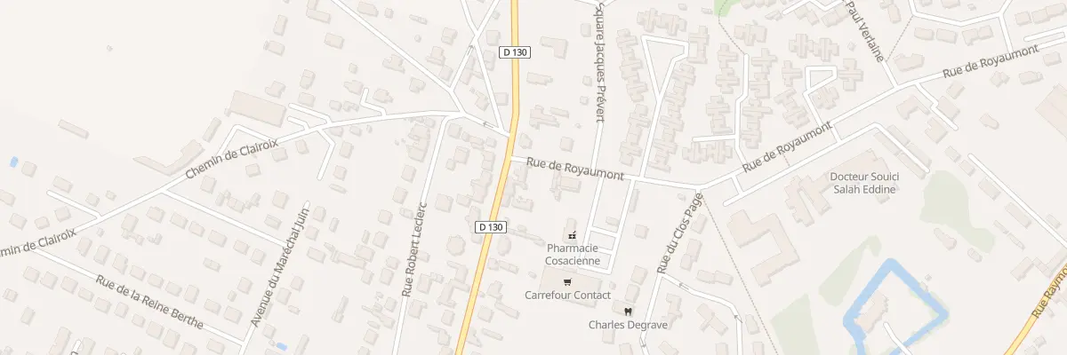 Plan du 426 Rue Georges Clémenceau à Choisy-au-Bac