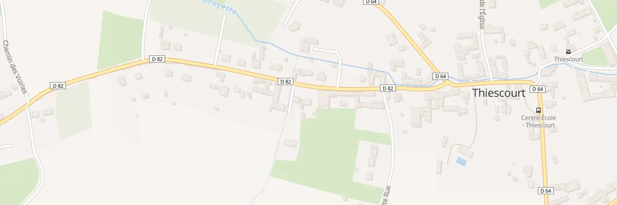 Plan du 41 Rue du Moulin à Thiescourt