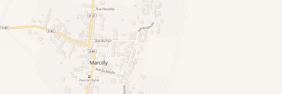 Plan du 18B Rue du Moulin à Marcilly