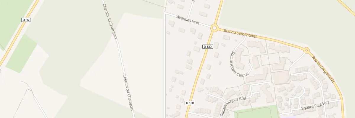 Plan du 943 Rue Georges Clémenceau à Choisy-au-Bac