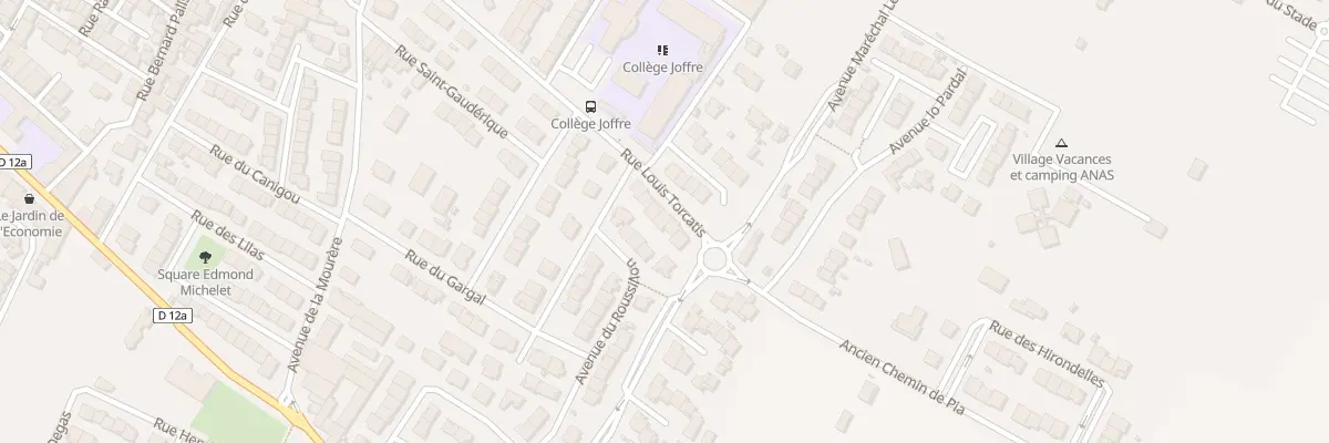 Plan du 30 Rue Louis Torcatis à Rivesaltes