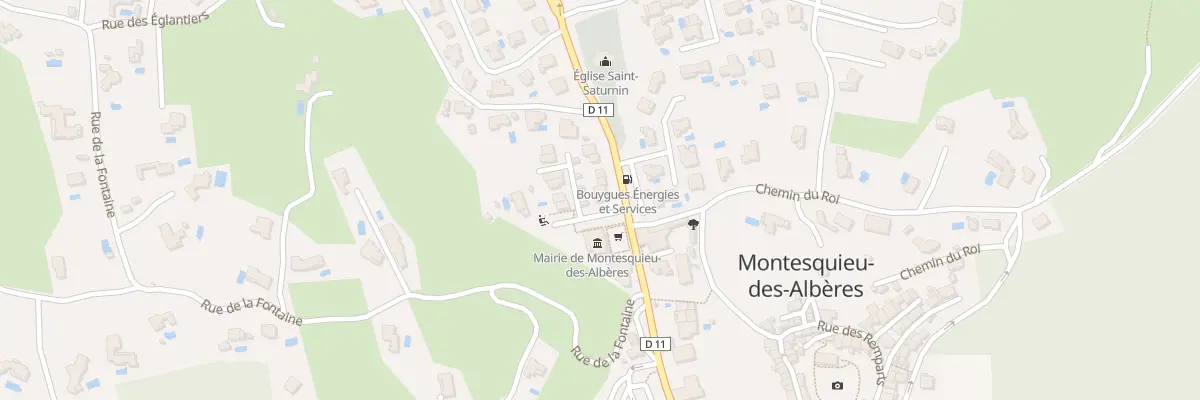 Plan du 2 Imp Couloumer à Montesquieu-des-Albères