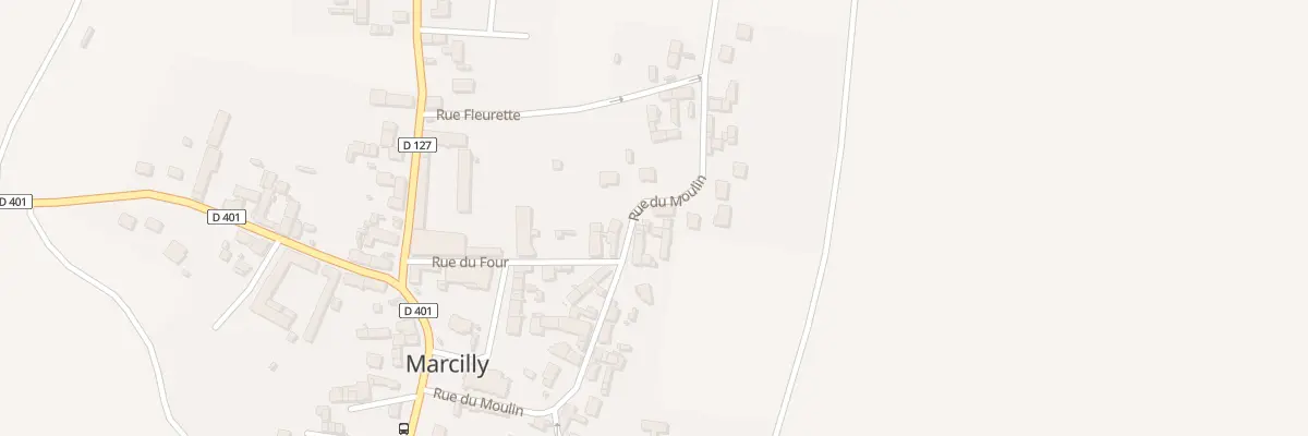 Plan du 20B Rue du Moulin à Marcilly
