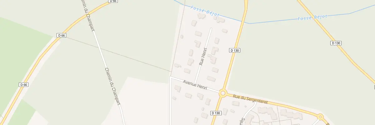 Plan du 1 Rue Henri à Choisy-au-Bac