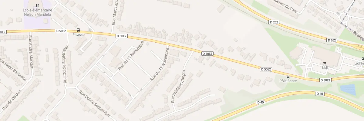 Plan du 96 Rue Camille Desmoulins à Méricourt