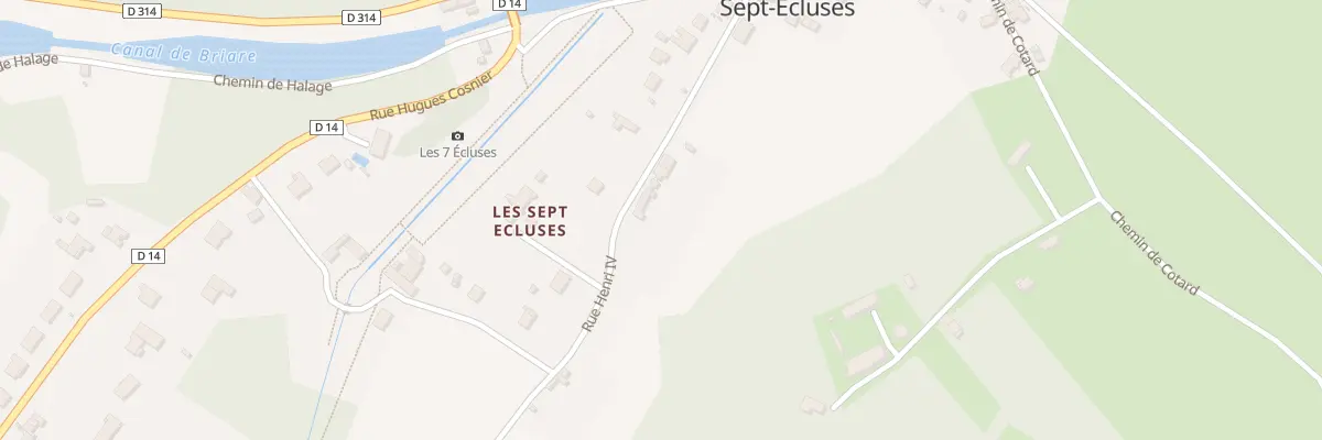 Plan du 218 Champ Marechal à Rogny-les-Sept-Écluses